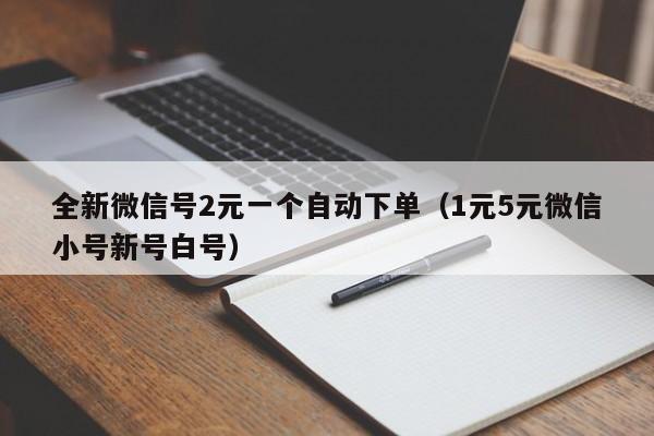 全新微信号2元一个自动下单（1元5元微信小号新号白号）